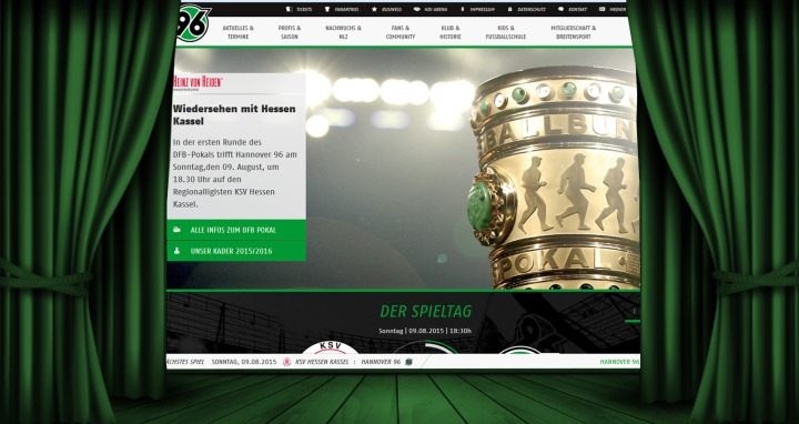 Hannover 96: Neue 96-Website zum Saisonstart