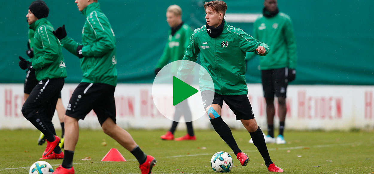 Hannover 96: 96TV Beim Training: Trio Zurück Aufm Platz