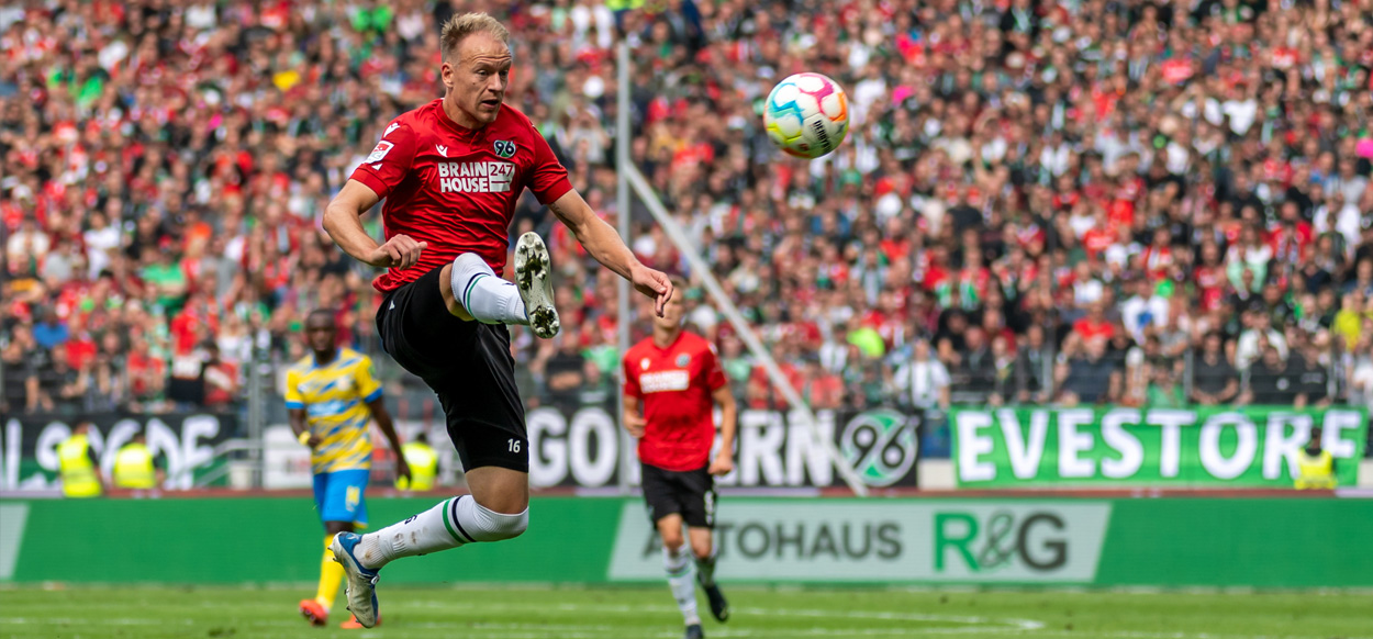 Hannover 96 Havard Nielsen ist Euer "Spieler des Spiels"