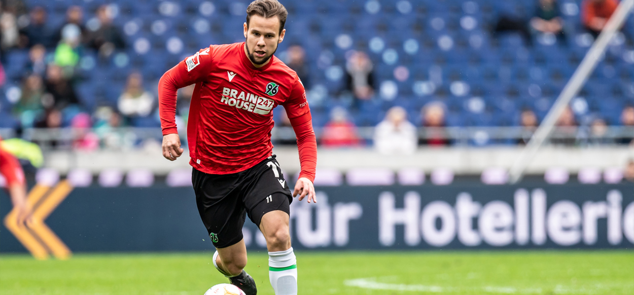 Hannover 96 Louis Schaub ist Euer "Spieler des Spiels"