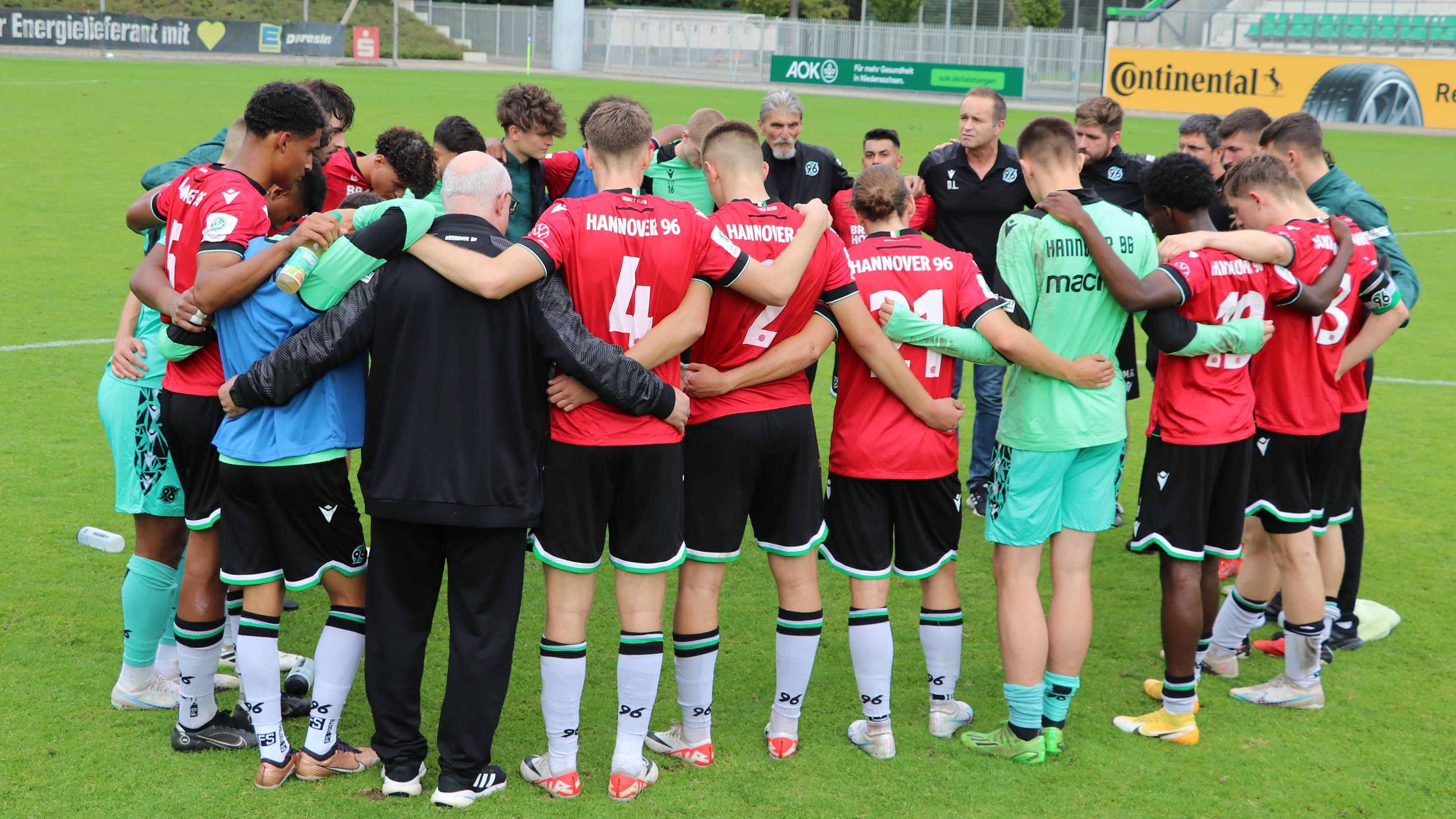 Hannover 96: U19 Holt Punkt Bei RB Leipzig