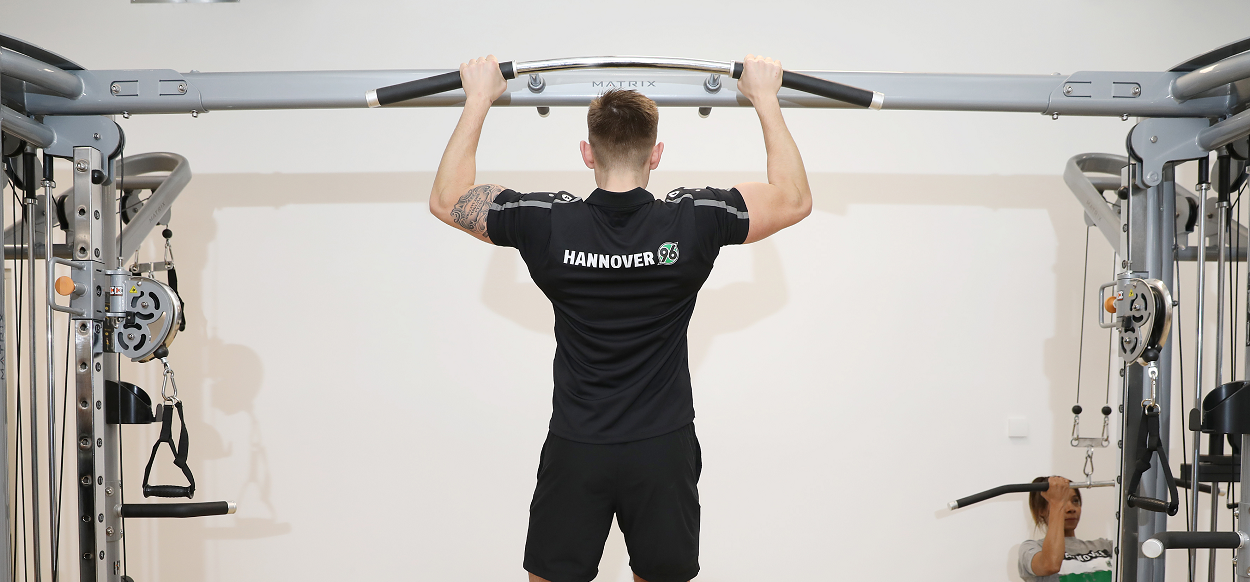 Hannover 96 AprilFitness im Vereinszentrum von Hannover 96