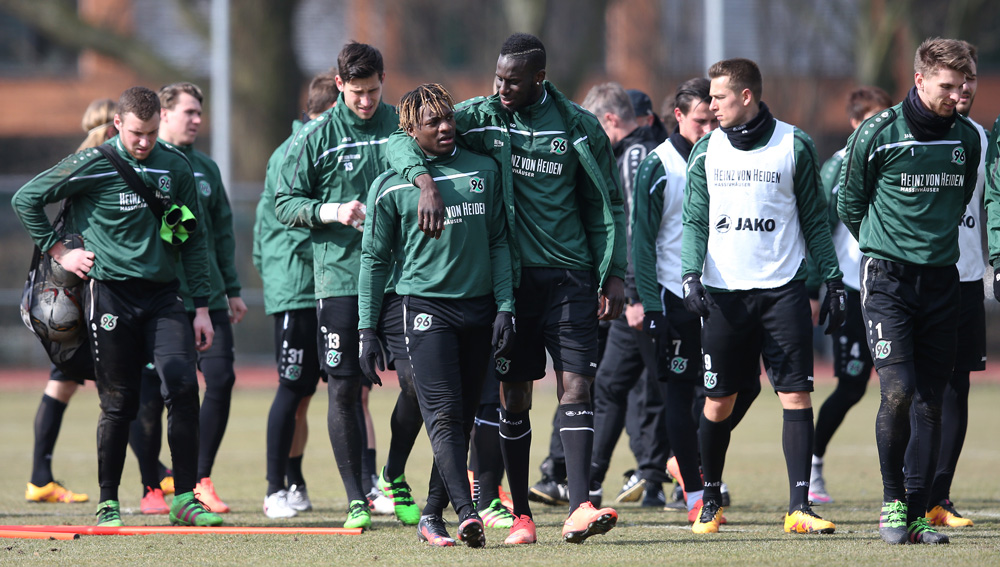 Hannover 96 Impressionen vom Training