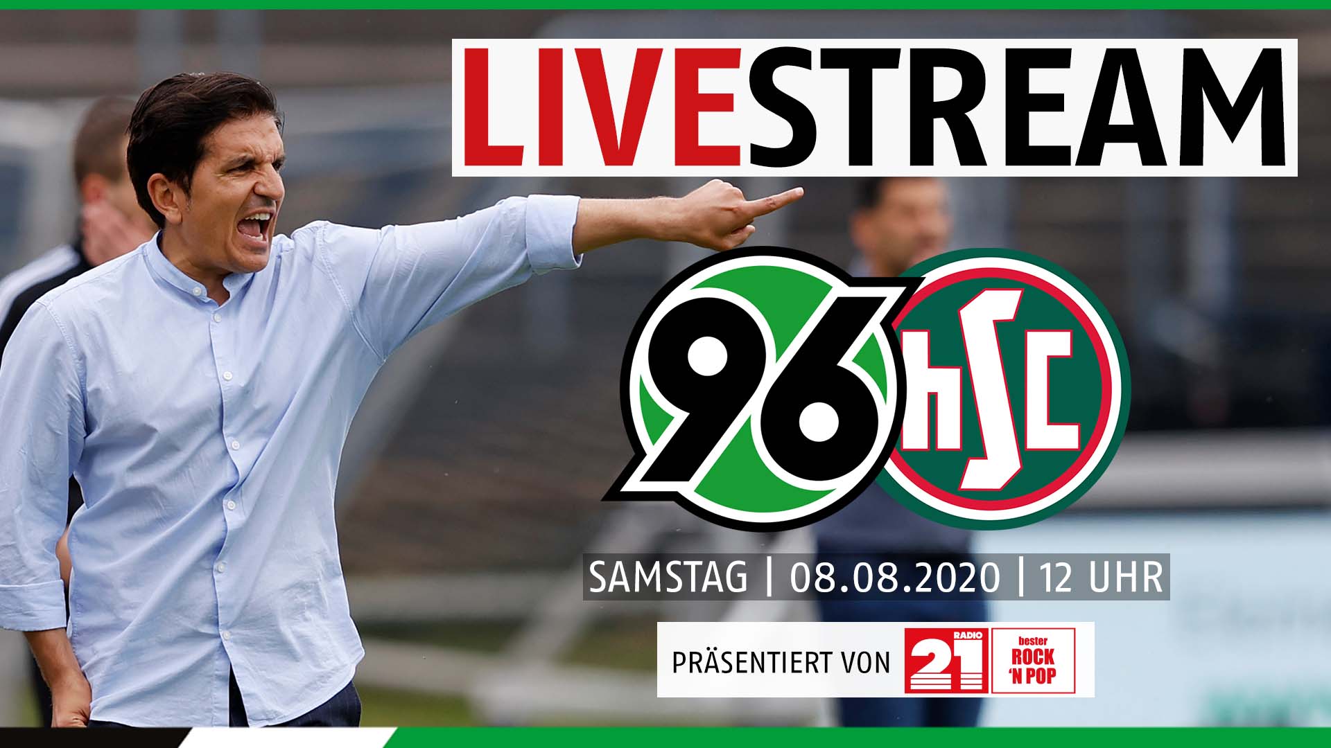 Hannover 96 Im 96TVLivestream 96 testet gegen den HSC